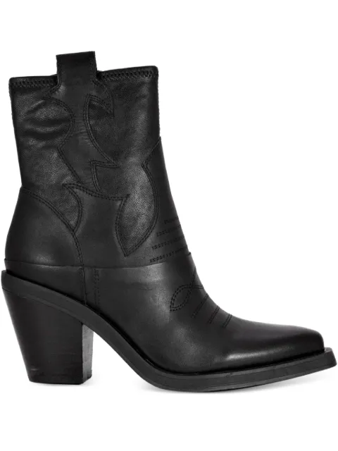 Ash leather ankle boots