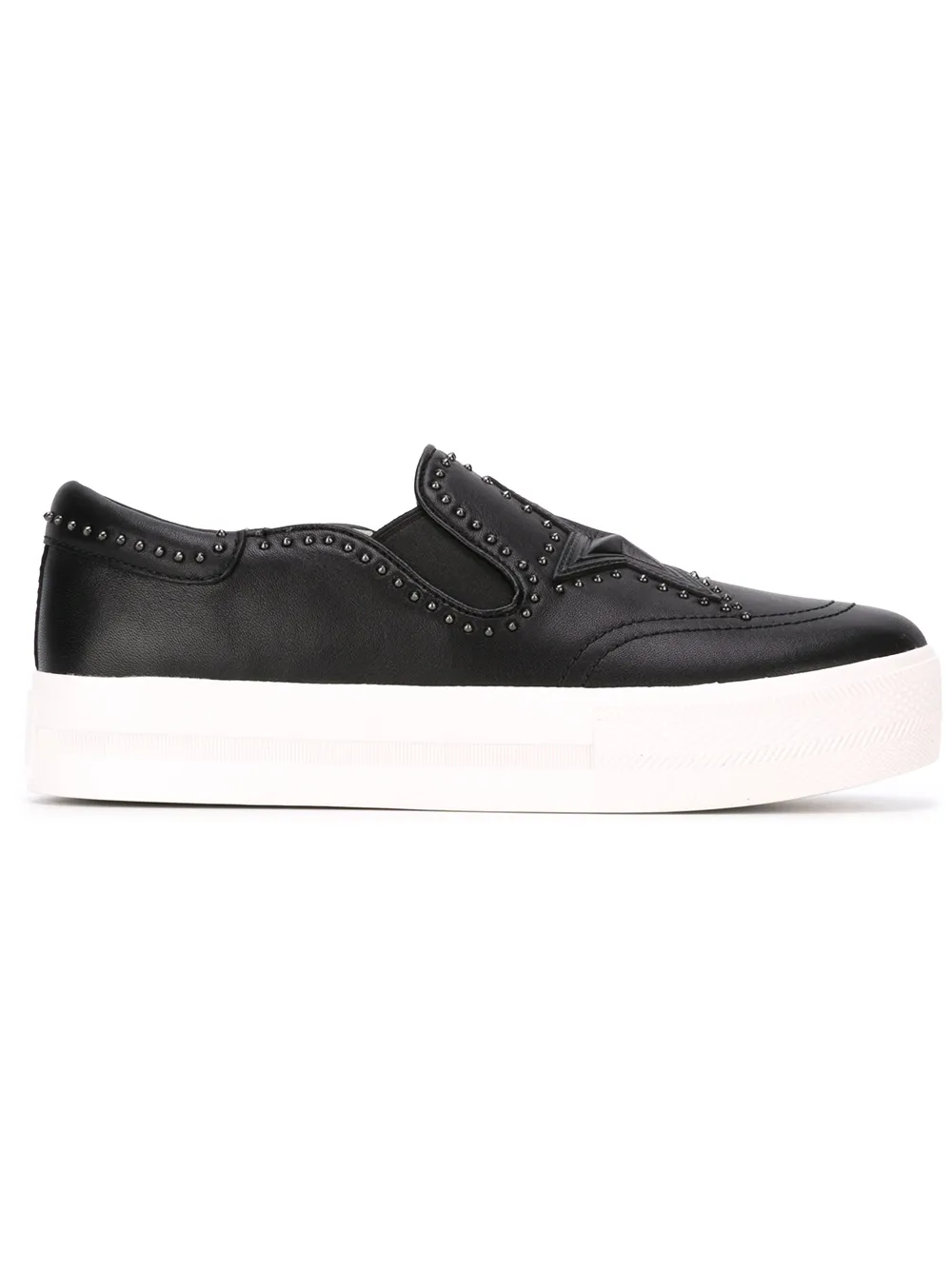 Ash star detail slip-on sneakers | Black | Image 1