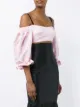 Alessandra Rich off-shoulder bolero top