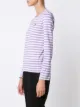 Comme Des Garçons Play Gestreiftes Langarmshirt