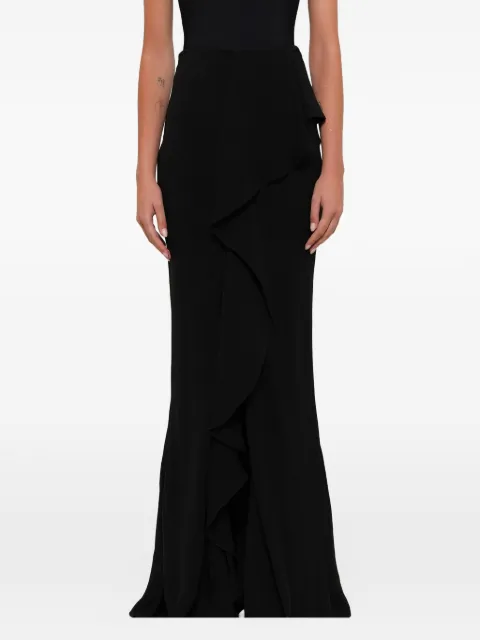 Alexander McQueen ruffled maxi skirt