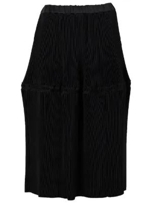 Comme Des Garçons ラッフル ティアードスカート | ブラック | FARFETCH JP