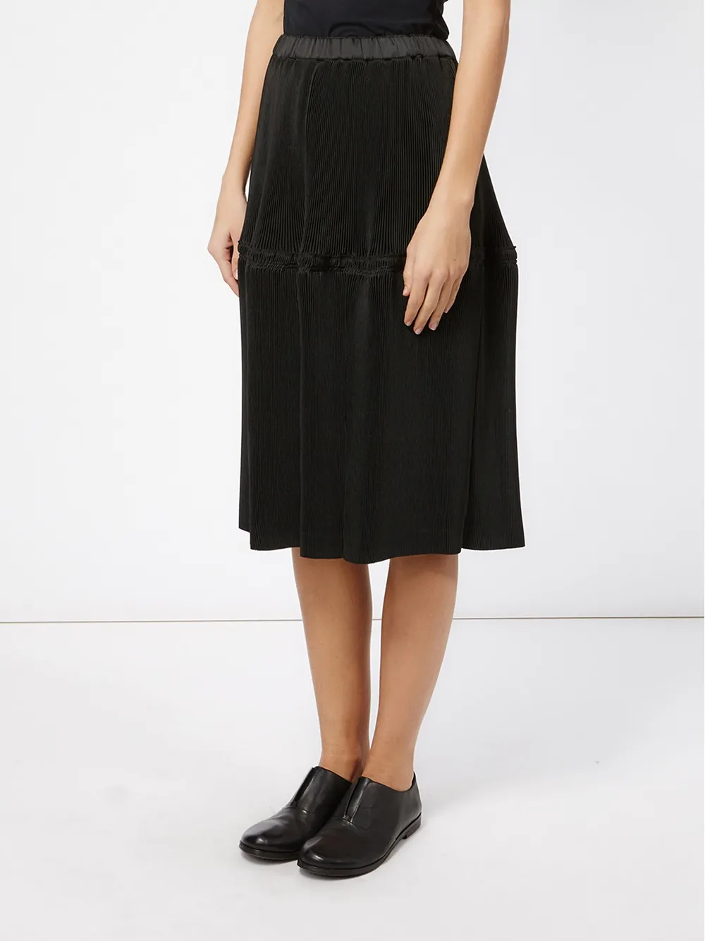  Comme Des Garçons Rock Mit Struktur   Schwarz 