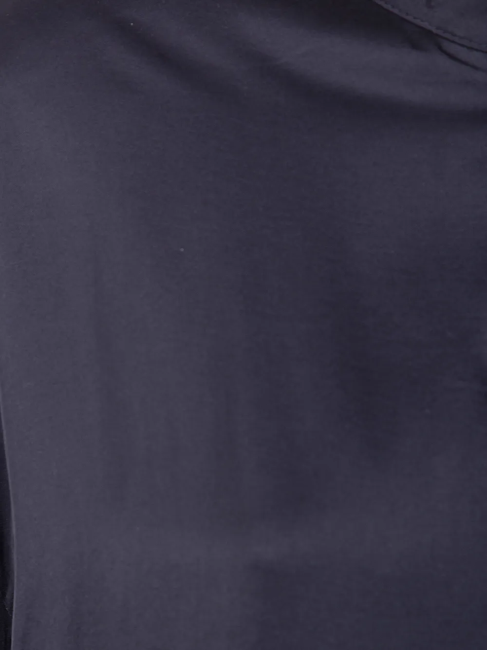  Thom Krom Hemdkleid Mit Ungesäumten Kanten   Schwarz 