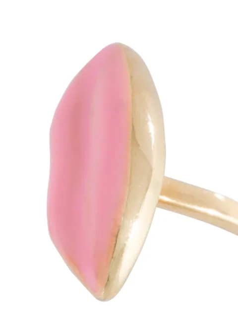 DELFINA DELETTREZ 'LIPS PIERCING' RING