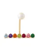 Image 1 of Delfina Delettrez 9kt yellow gold Vein earring