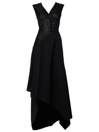 Yang Li Wrap Detail Asymmetric Dress - Farfetch