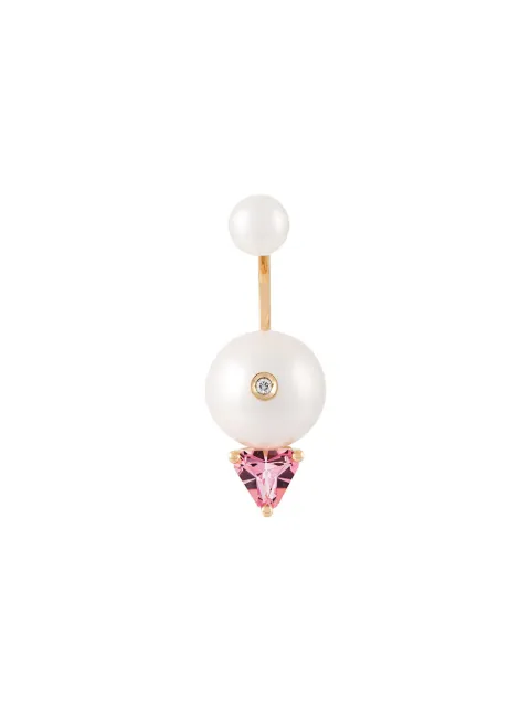 Delfina Delettrez 'Trillion' diamond earring