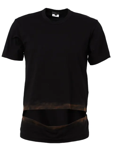 Comme des Garçons Homme Plus t-shirt à détail de découpe