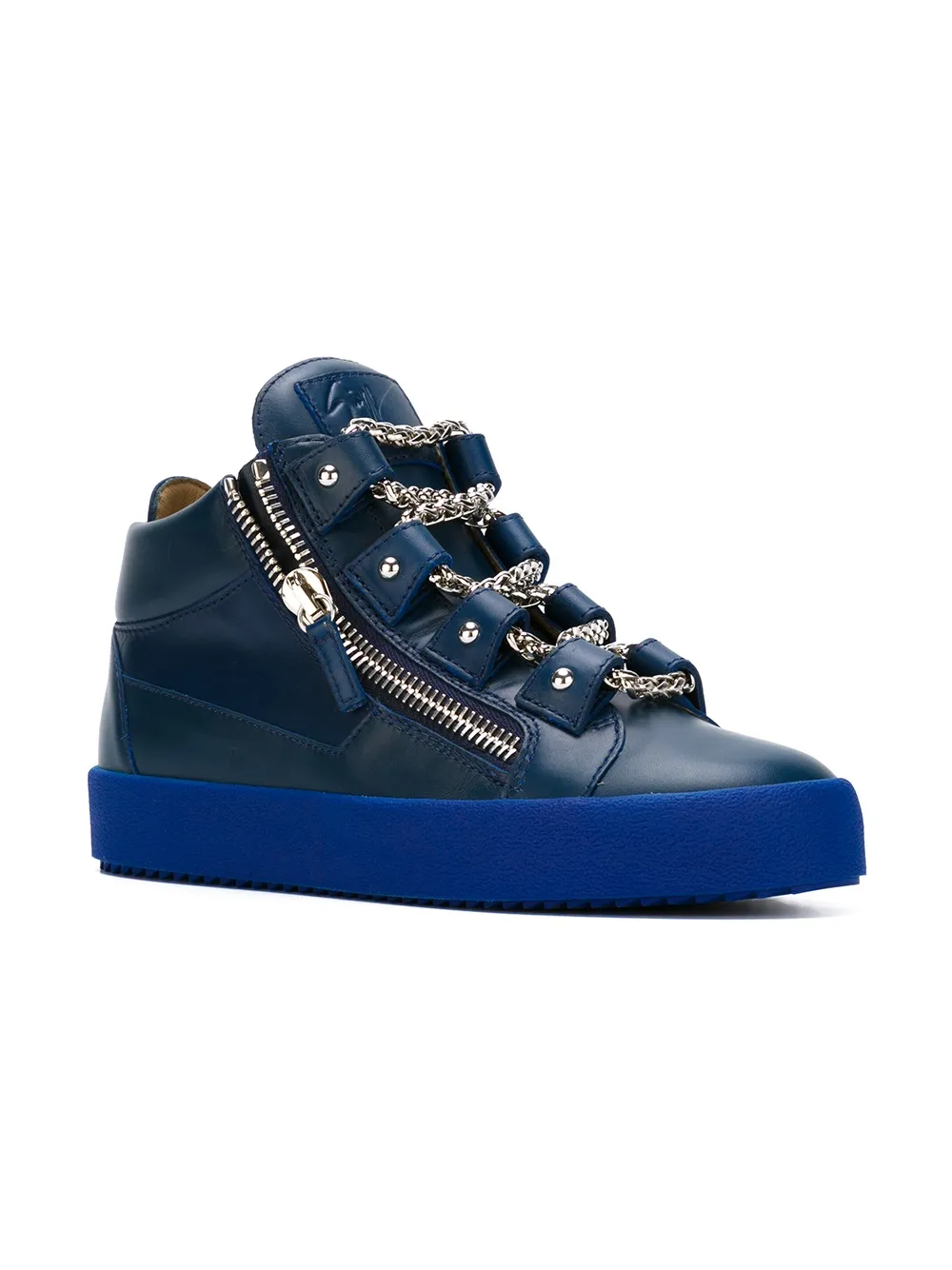 Giuseppe Zanotti 'Royce' hi-top sneakers Blauw