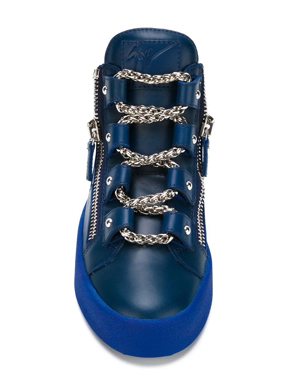 Giuseppe Zanotti 'Royce' hi-top sneakers Blauw