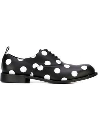 comme de garcon polka dot shoes