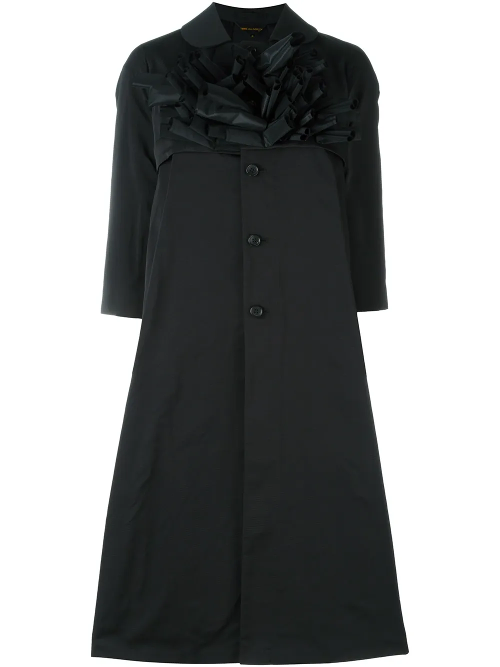 Comme Des Garçons embellished coat - Nero