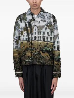 Junya Watanabe MAN デニムオーバーオール | ブルー | FARFETCH JP