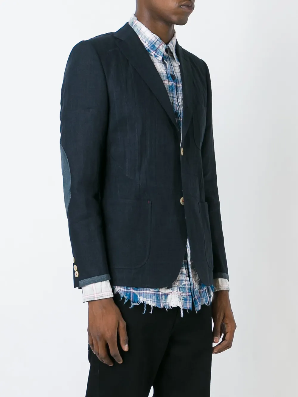 Junya Watanabe MAN two button blazer Blauw