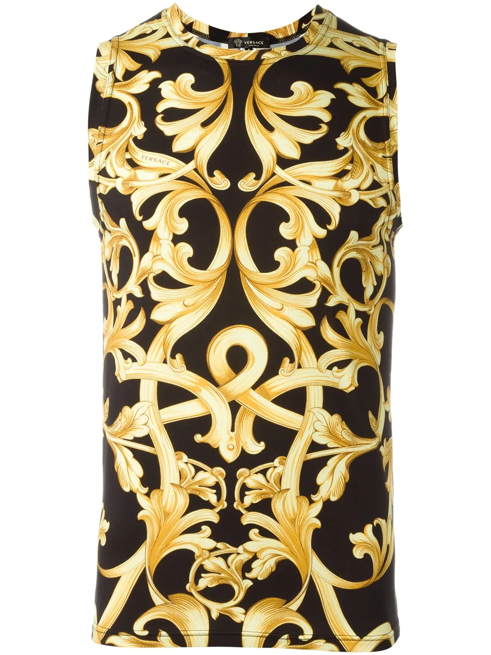 巴洛克风印花坦克背心