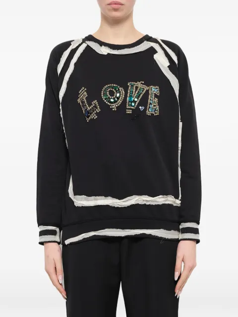Lanvin love embroidered jumper