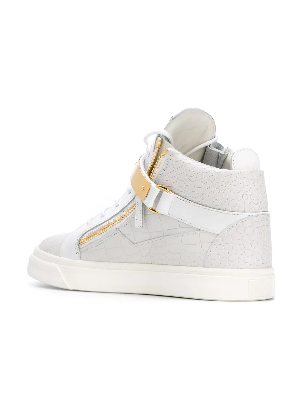 Giuseppe Zanotti 'Dan' hi-top sneakers Wit