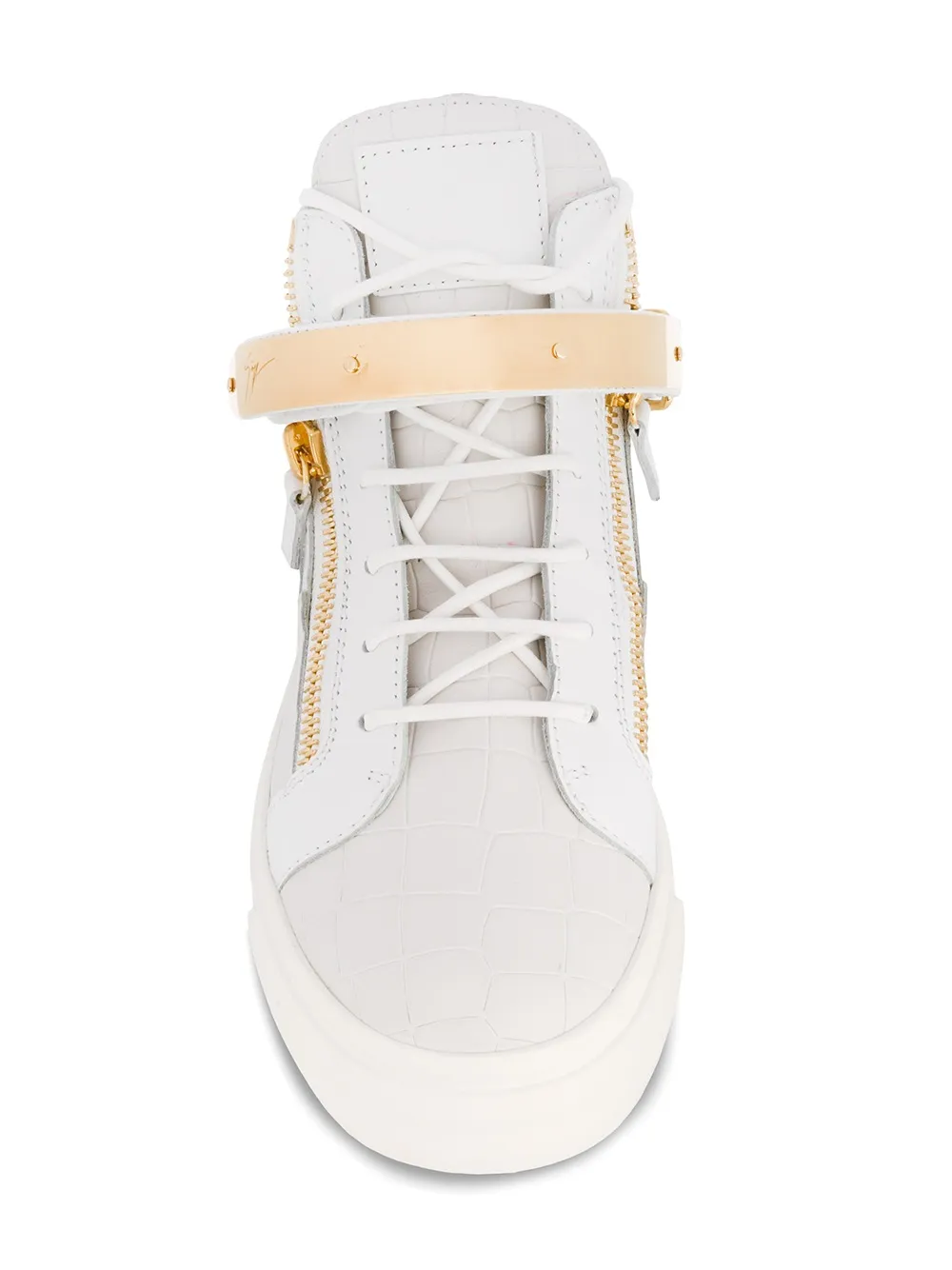 Giuseppe Zanotti 'Dan' hi-top sneakers Wit
