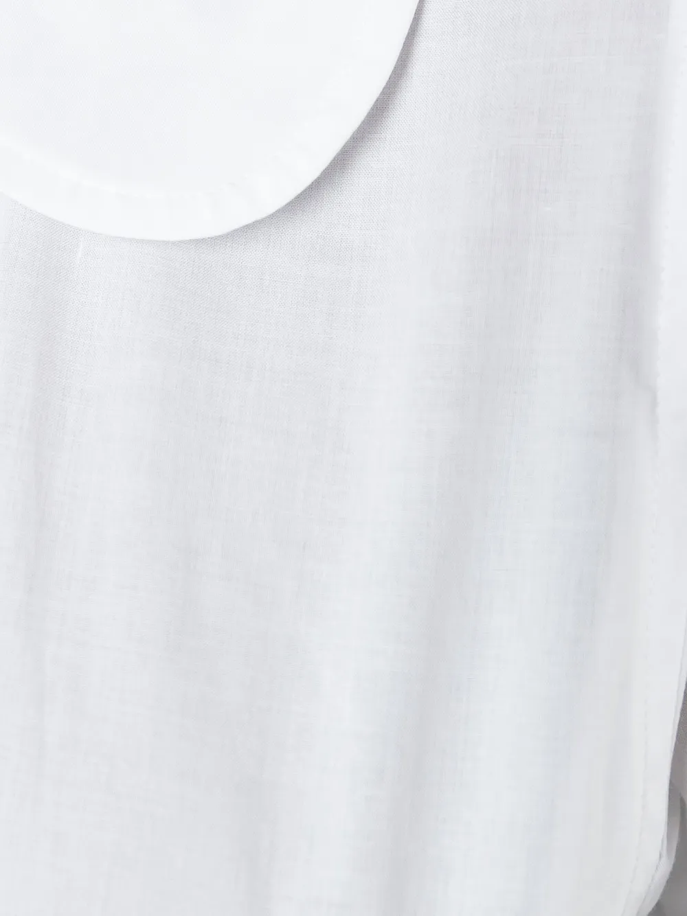  Comme Des Garçons Comme Des Garçons Ausgestelltes Hemd Mit Schnürung   Weiß 