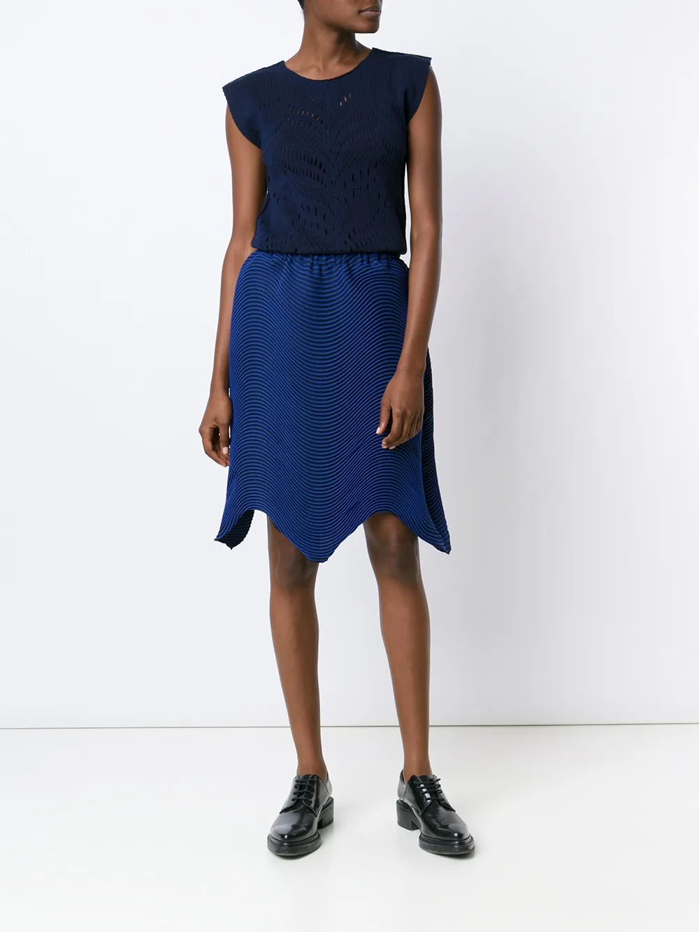Issey Miyake jupe plissée à ourlet festonné | Jupes trapèze | Image 2