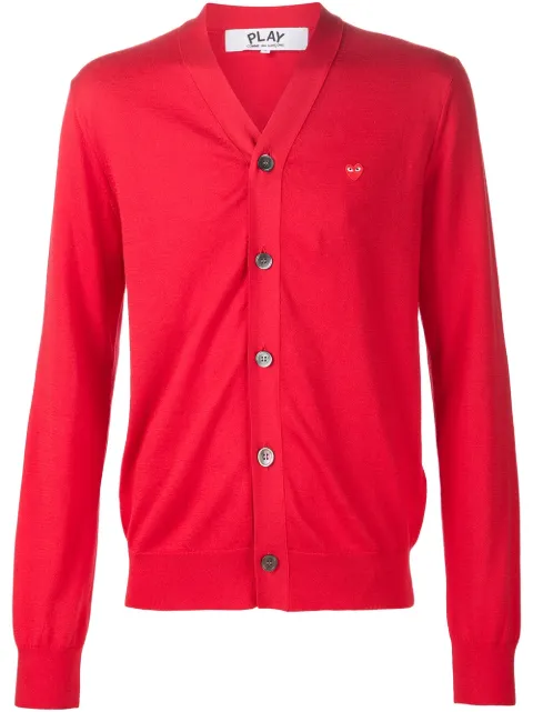 Comme Des Garçons Play mini heart cardigan