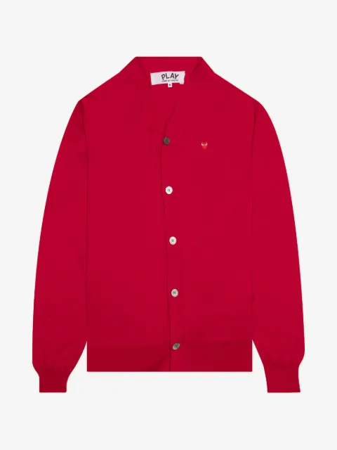 Comme Des Garçons Play heart-detail cardigan