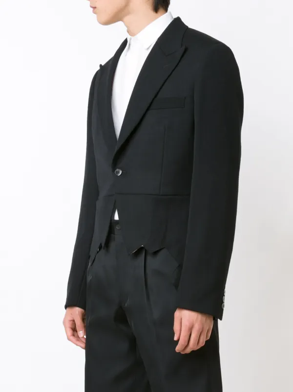 Comme Des Garçons Homme Plus アシメントリー ブレザー | ブラック
