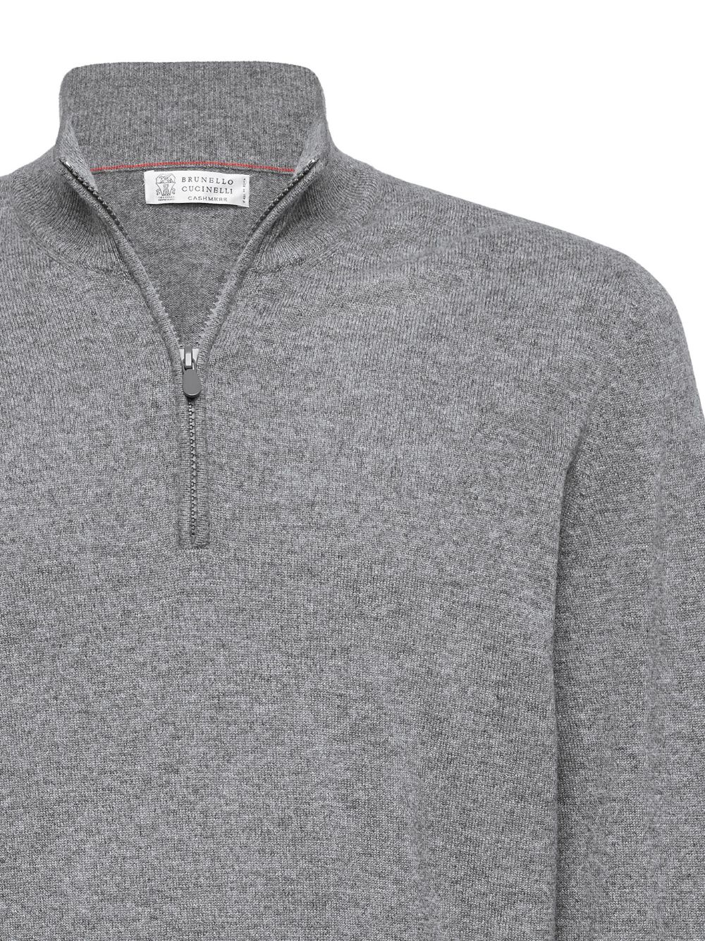 Brunello Cucinelli zip-fastening cashmere sweater Men