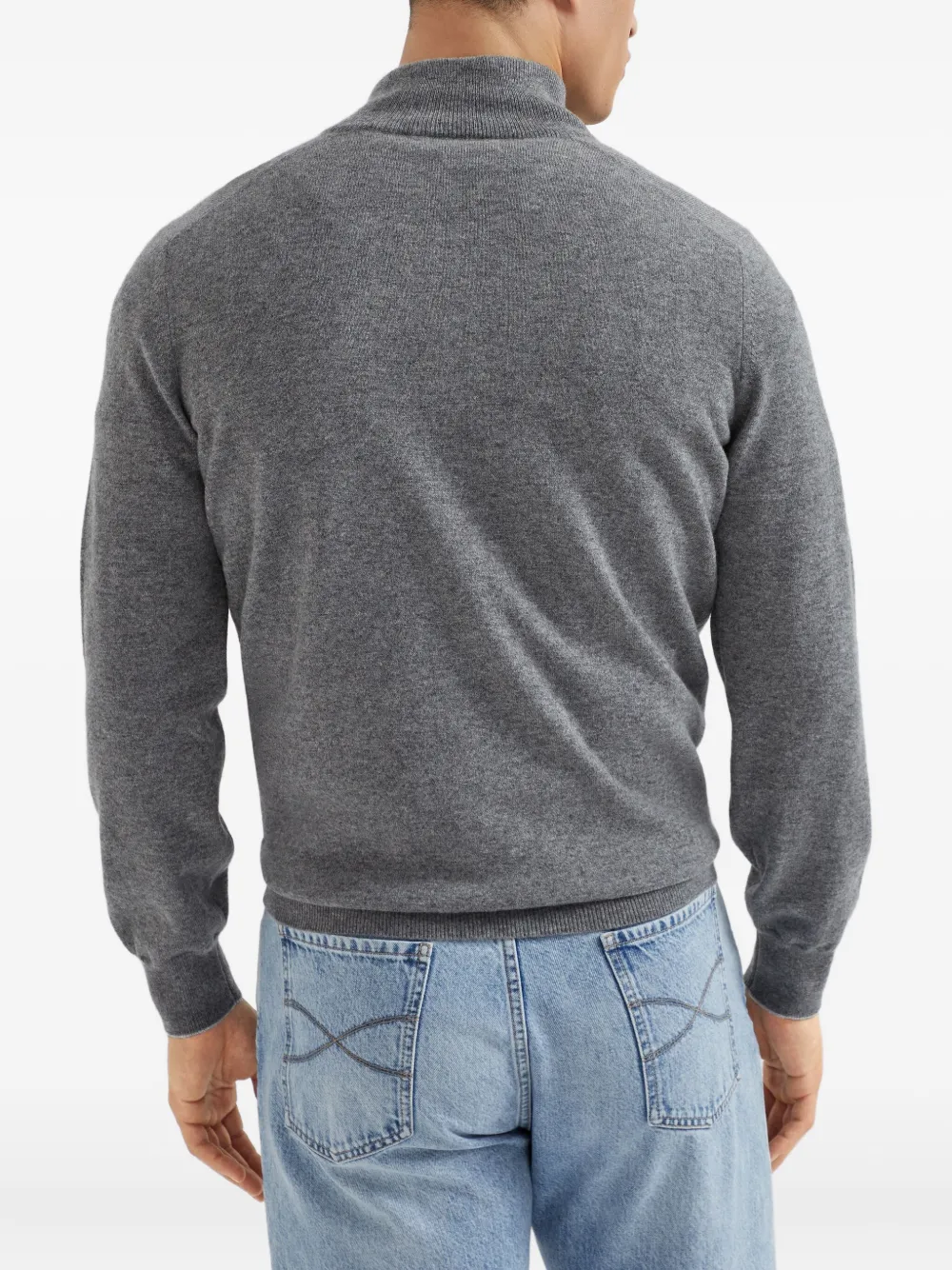 Brunello Cucinelli ハーフジップ カシミアセーター 通販 - FARFETCH