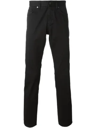 新品【BOSS】 スリムフィット ナイロンパンツ BOSS スリムフィット ストレートパンツ | ブラック | FARFETCH JP
