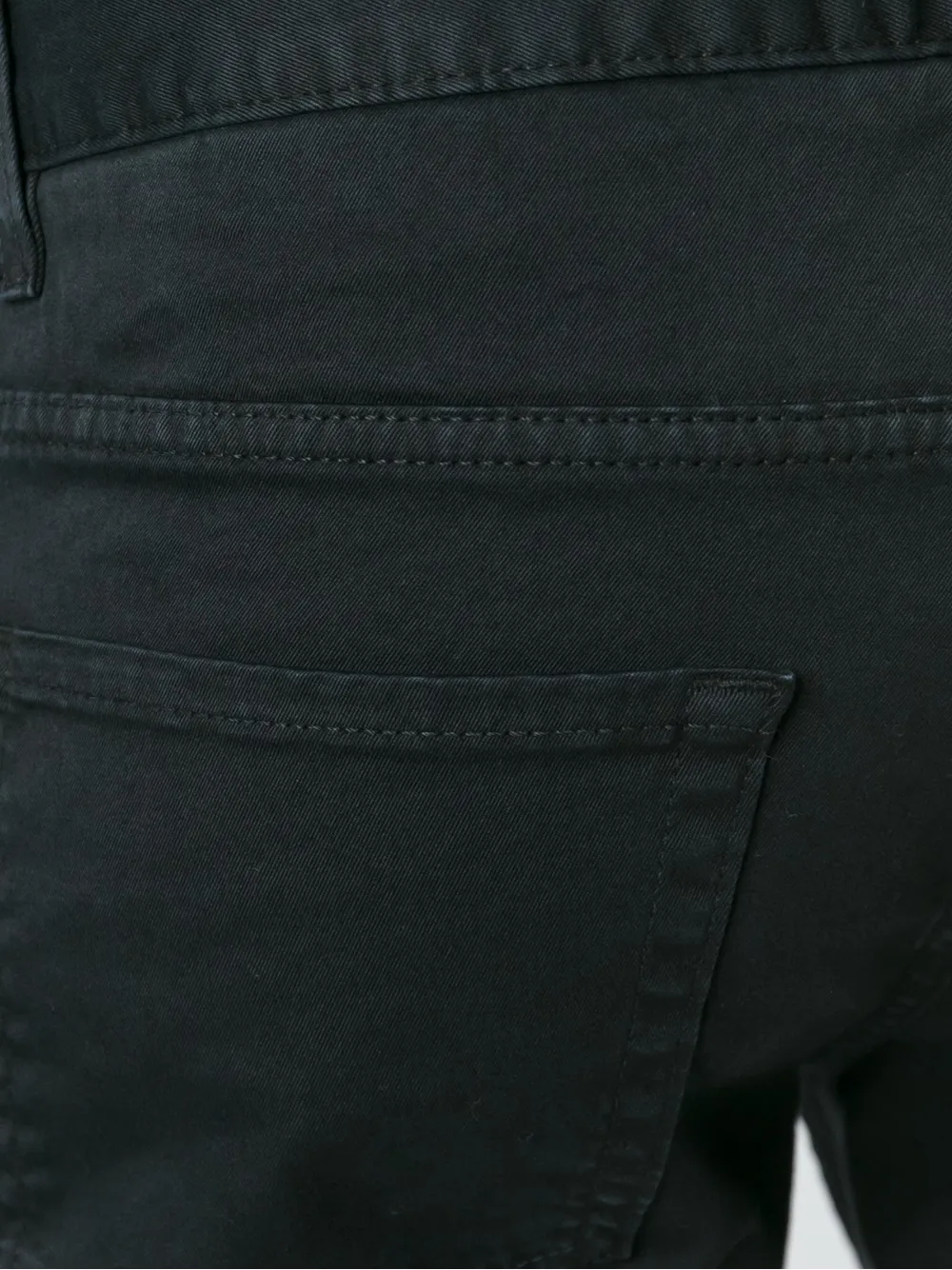 BOSS slim fit trousers Zwart