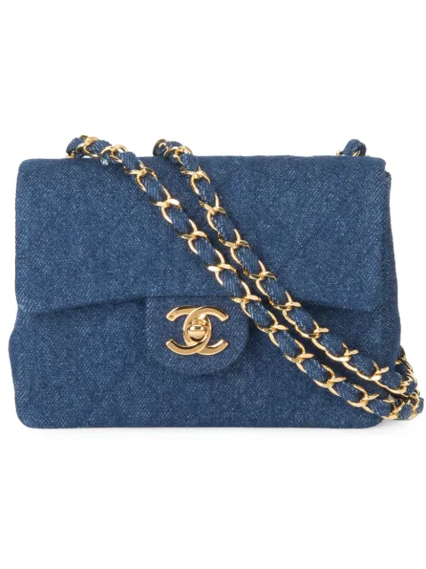 denim chanel clutch