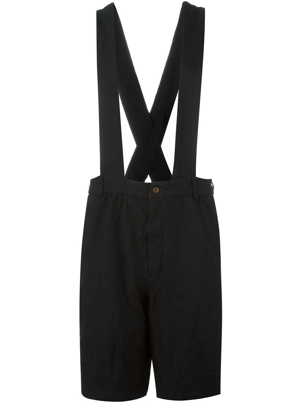 Comme Des Garçons Girl classic short dungarees - Nero