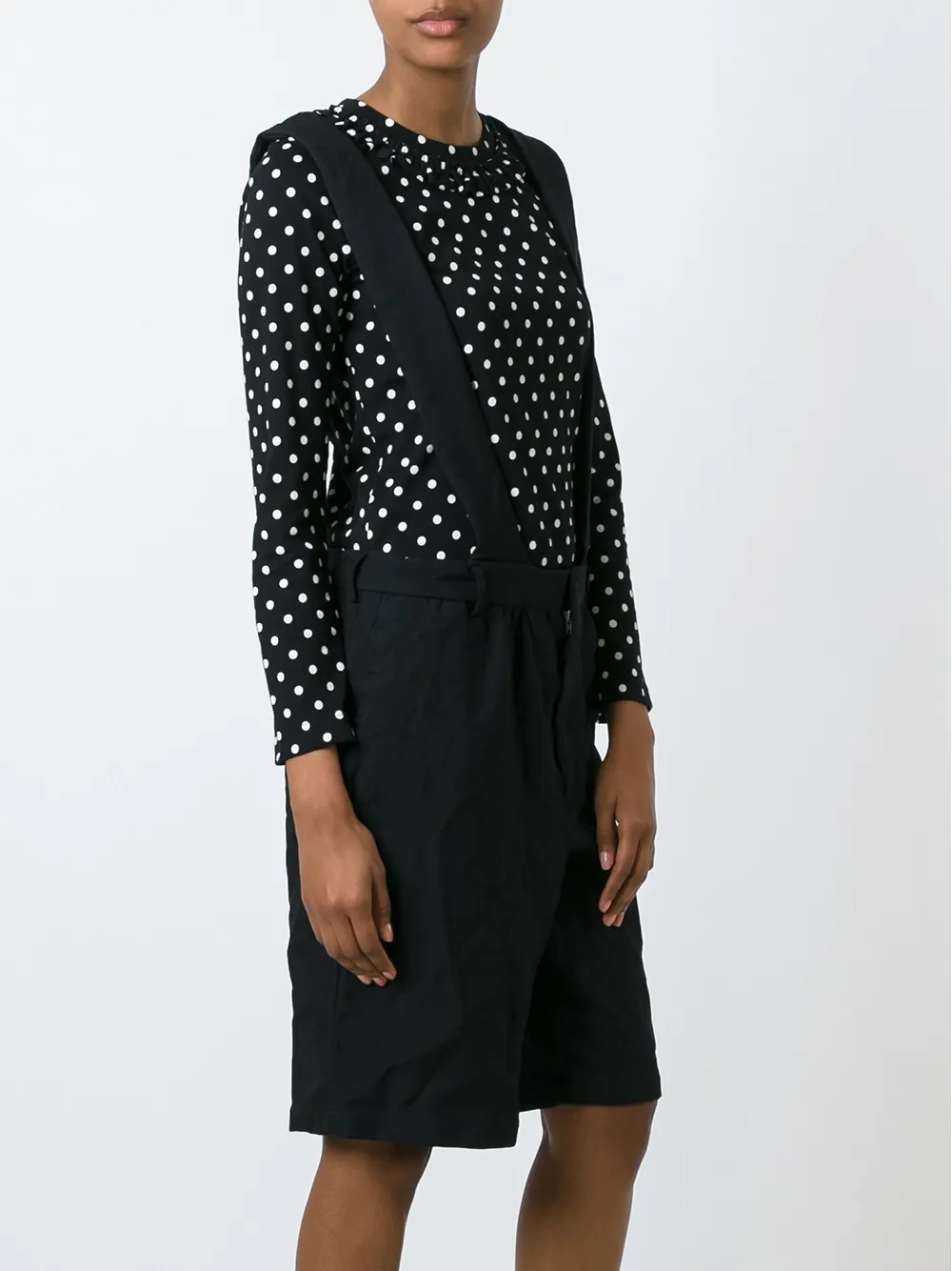  Comme Des Garçons Girl Klassische Latzhose   Schwarz 