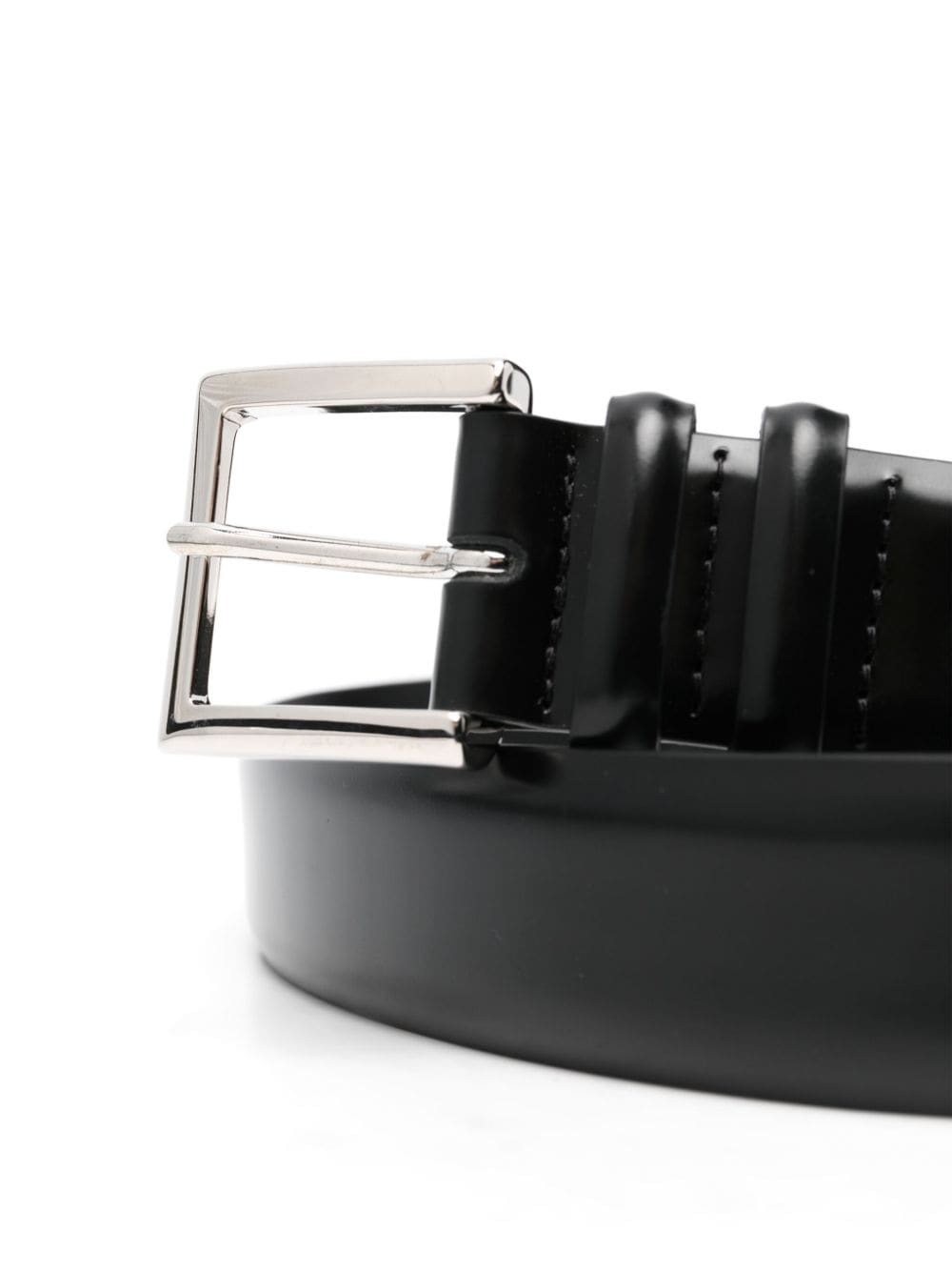 Orciani classic buckle belt - Zwart