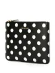 Comme Des Garçons Wallet polka dot clutch