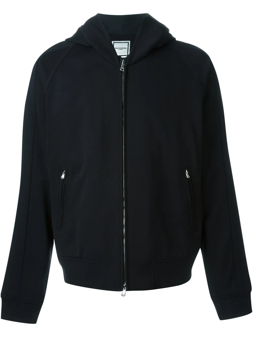 Wooyoungmi zip hoodie - Black