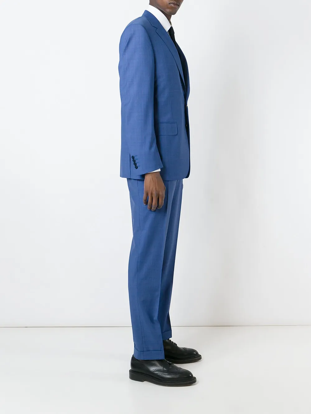 Canali checked two piece suit | Single Breasted Suits | Image 2