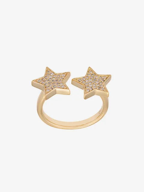 ALINKA 'Stasia' diamond double star ring