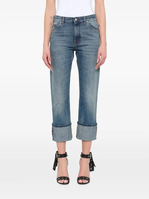 Alexander McQueen cropped jeans