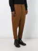 AMI Paris oversized carrot fit trousers