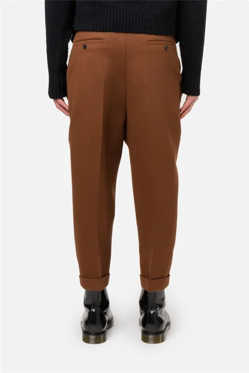 oversized carrot fit trousers - AMI 