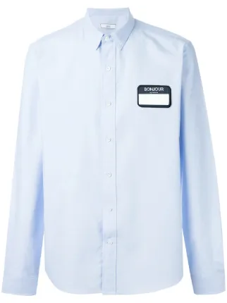 Ami Alexandre Mattiussi Patch Shirt $210 - Buy Online AW17 - Quick ... Ami Alexandre Mattiussi patch shirt ...