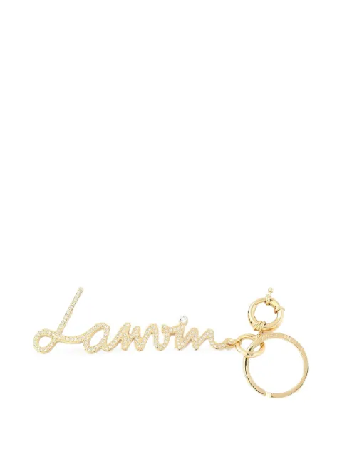 Lanvin logo-lettering keyring
