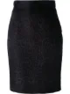 Image 1 of Moschino Pre-Owned jacquard pencil skirt