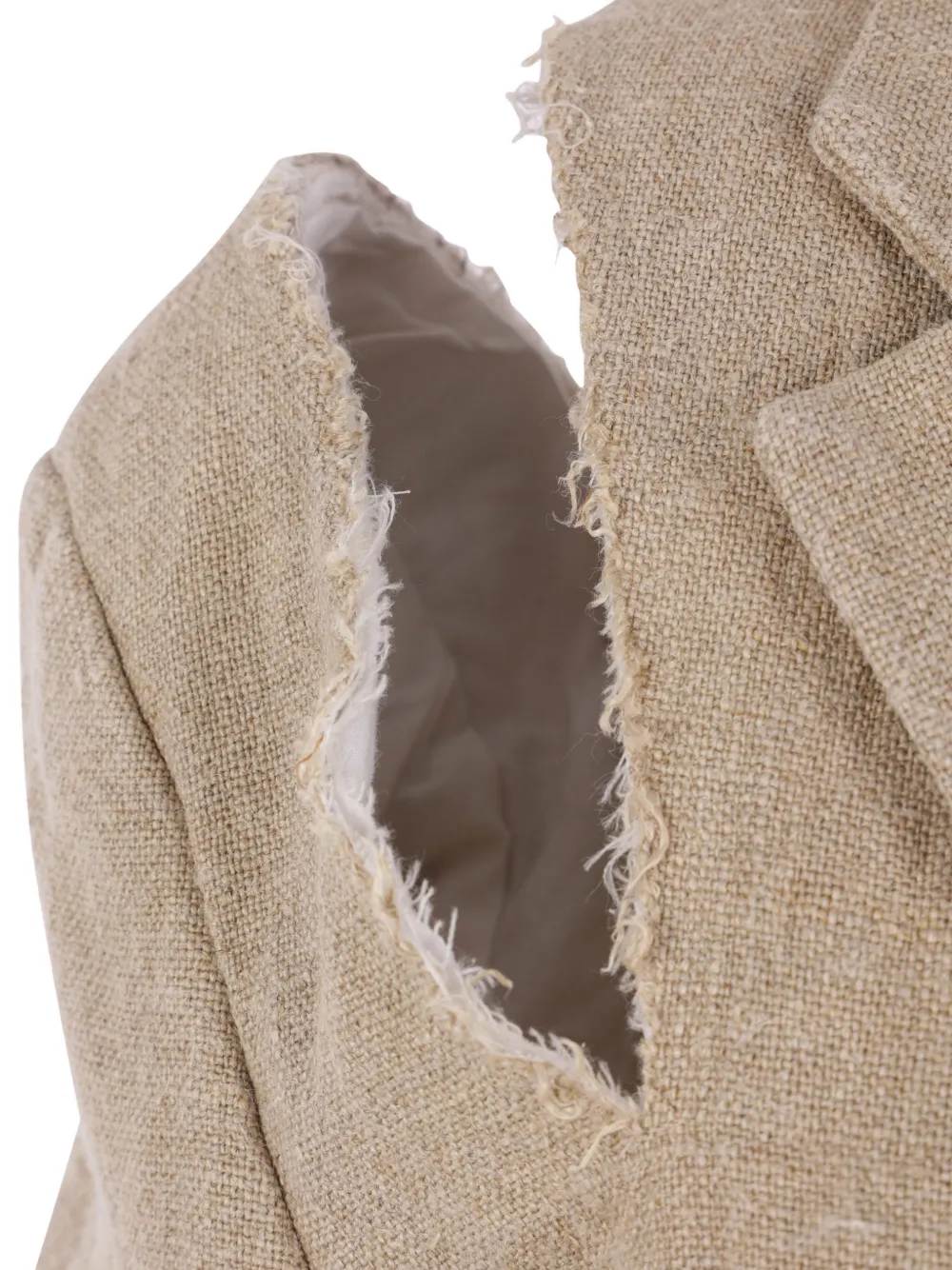 Comme Des Garçons bolero jacket Beige