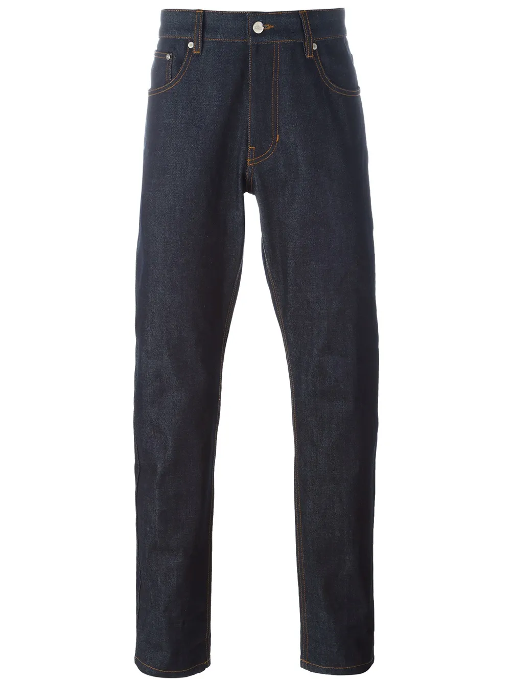 AMI Paris Jeans mit schmalem Schnitt - Blau