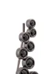 ALINKA Sasha black diamond slider earrings