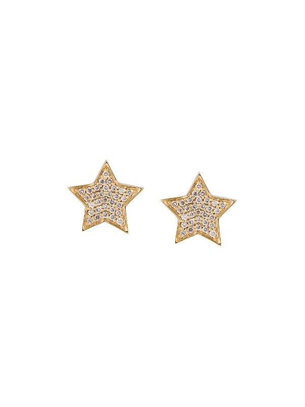 diamond star earrings